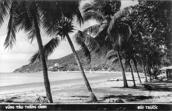 Phong cảnh Bãi Trước Vũng Tàu, những năm 1970